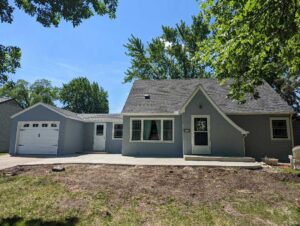 home stucco repair after image