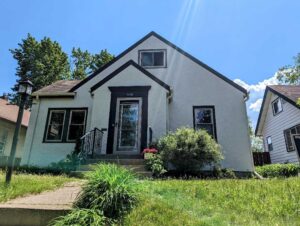 home stucco repair after image